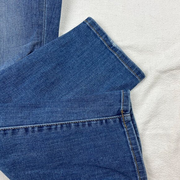 Lucky Brand Charlie Pencil Carpi Blue Jeans Size 6/28 Medium Wash Mid Rise Crop - Picture 9 of 16